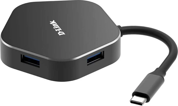 D-Link 4-in-1 USB-C Hub with HDMI/Power Delivery