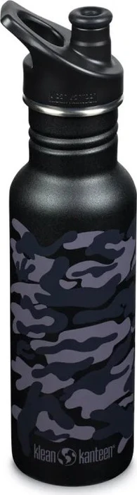 Klean Kanteen Classic Sport Cap Trinkflasche 532ml black camo