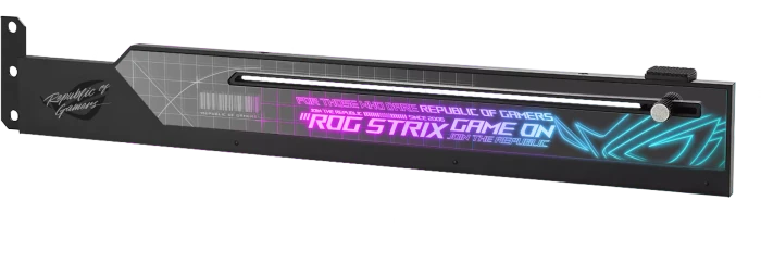 ASUS ROG Strix Graphics Card Holder, Grafikkarten-Halterung 1-fach