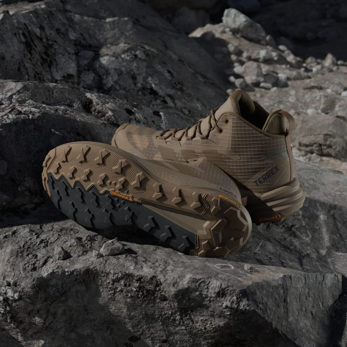 adidas Terrex Freehiker 3 Gore-Tex Mid khaki six/brown oxide/dark brown (Herren)