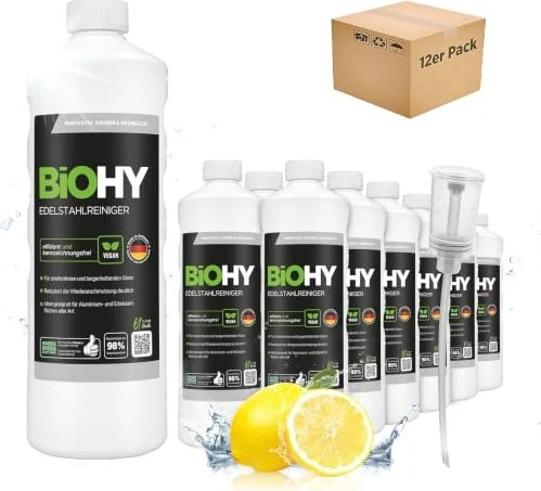 BiOHY Edelstahlreiniger