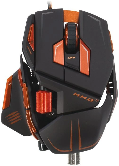 MadCatz Cyborg M.M.O 7 Gaming Mouse schwarz matt, USB