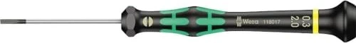 Wera Kraftform Micro 2035 Elektroniker Schlitz Schraubendreher, 2x50mm