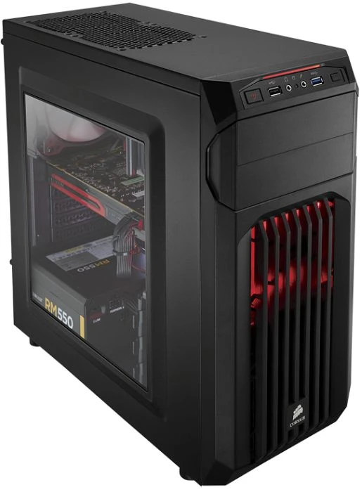 Corsair Carbide Series SPEC-01 Red LED, Acrylfenster