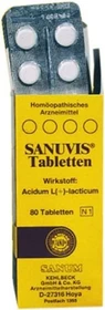 Sanuvis Tabletten, 80 Stück