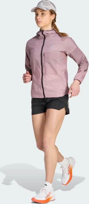 adidas Terrex Xperior Clima365 Light Windweave Laufjacke magic mauve/black (Damen)