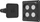 Compulocks Magnetix Vesa, Wandhalterung, Tablet-Halterung, schwarz (VHBMM01)