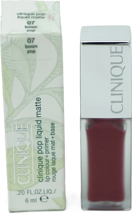 Clinique Pop Liquid Matte Lip Colour and Primer boom pop, 6ml