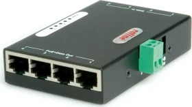 Roline Desktop Gigabit PoE-Injektor, 8x RJ-45, 100W PoE+ (21.13.1198)