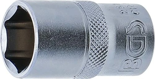 BGS technic Außensechskant Steckschlüssel 1/2", 16mm