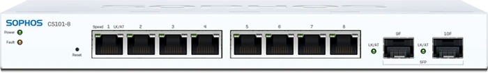 Sophos 100 Series CS101-8 Desktop Gigabit Managed Switch, 8x RJ-45, 2x SFP