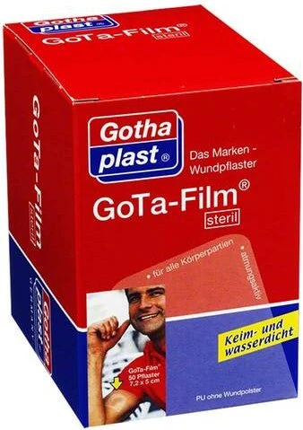 Gothaplast GoTa-FILM steril, 5 x 7.2cm, 50 Stück