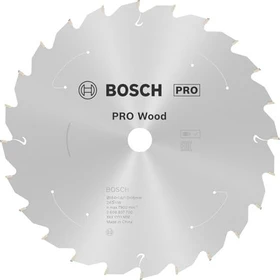 Bosch Professional Standard for Wood Kreissägeblatt 24Z, 184x1x16mm, 1 Stück