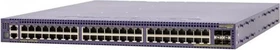 Extreme Networks Summit X670V Rackmount 10G Managed Switch, 44x RJ-45, 4x RJ-45/SFP+, 1x Erweiterungsslot, Front to Back Airflow (17203 / X670V-48t-FB-DC)