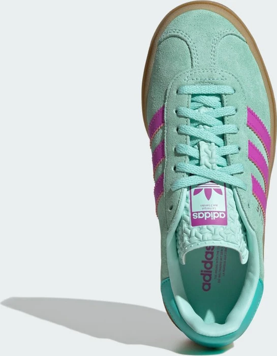 adidas Gazelle Bold clear mint/flash pink/mint rush (Junior)