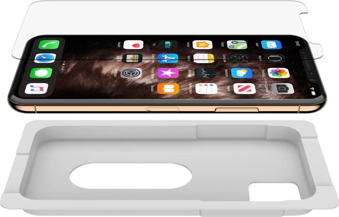 Belkin ScreenForce Tempered Glass Anti-Microbial Screen Protector für Apple 11 Pro Max/iPhone Xs Max
