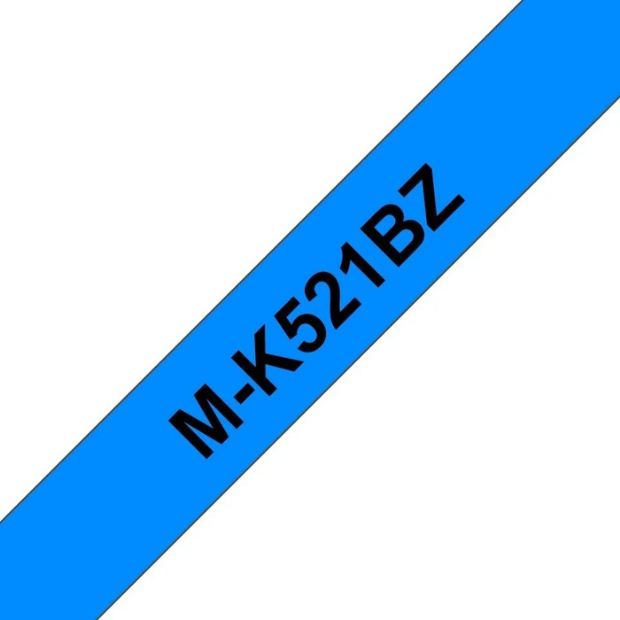 Brother M-K521BZ Beschriftungsband, 9mm, schwarz/blau