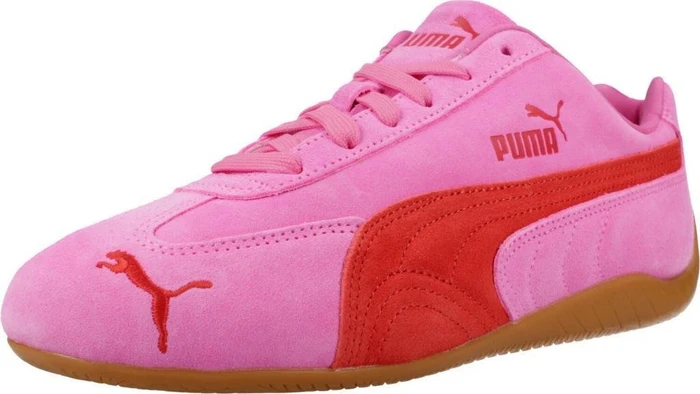Puma Speedcat OG pink pixel/glowing red