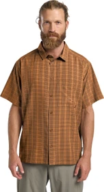 Jack Wolfskin Meseta Hemd kurzarm check autumn leaves (Herren)