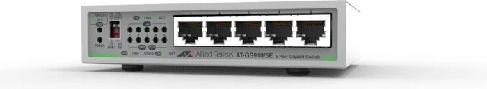 Allied Telesis CentreCOM GS910 Desktop Gigabit Switch, 5x RJ-45
