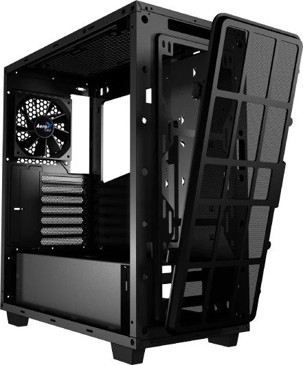 AeroCool Project7 P7-C0 schwarz, Glasfenster