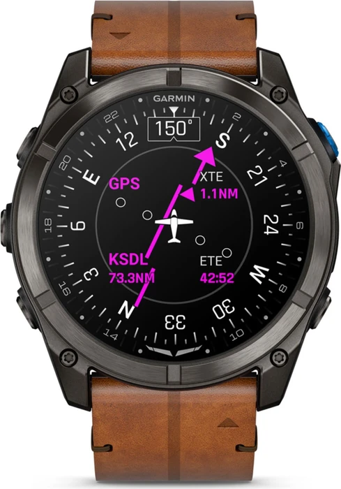 Garmin D2 Mach 2 chestnut leather
