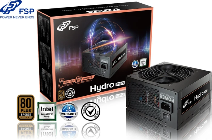 FSP Hydro Pro 700W, ATX 2.52