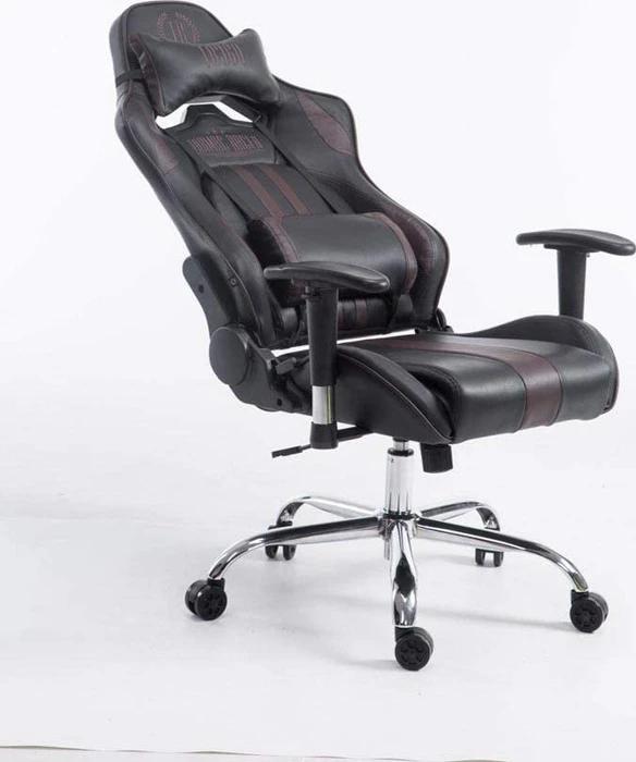 CLP Racing Limit Kunstleder Gamingstuhl, schwarz/braun