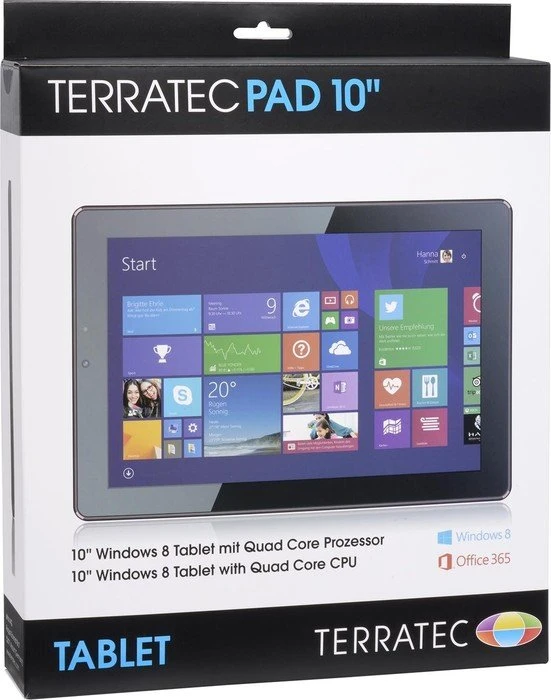 TerraTec Pad 10", schwarz, 16GB