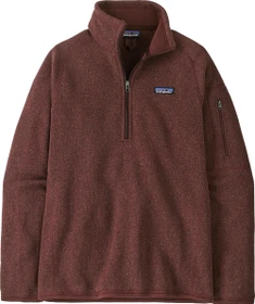 Patagonia Better Sweater 1/4-Zip Fleece Pullover dark ruby (Damen)