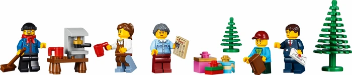 LEGO Creator Expert - Winterlicher Bahnhof
