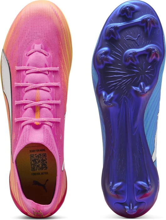 Puma Ultra 6 Ultimate FG poison pink/puma white/sun stream/bright aqua