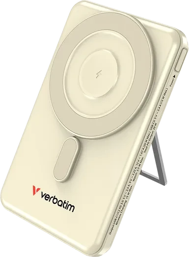 Verbatim Charge 'n' Go Power Bank mit USB-C-Kabel 5000mAh gold