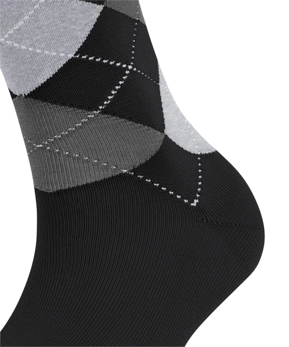 Falke Sensitive Argyle Socken schwarz (Damen)