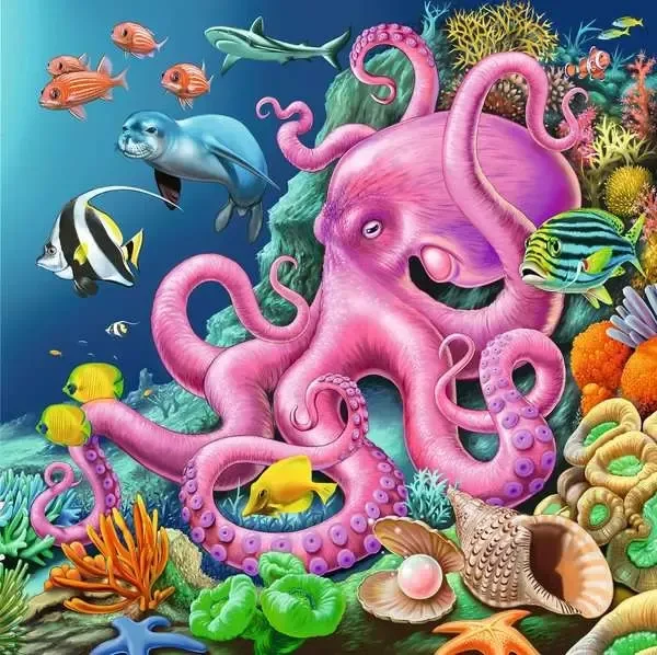 Ravensburger Puzzle Bezaubernde Unterwasserwelt