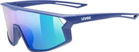 UVEX skyryse blue mat/mirror green (Junior)