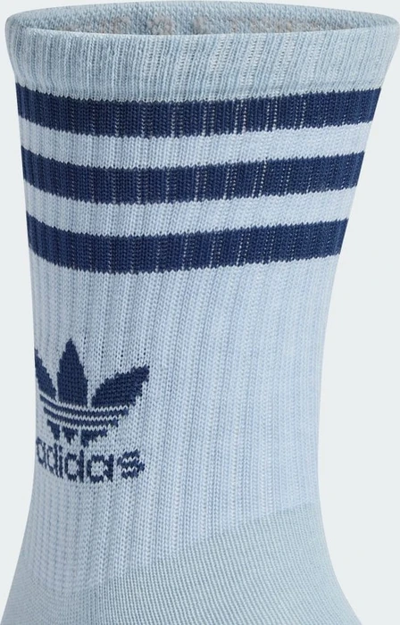 adidas Mid Cut Crew Socken wonder blue/night indigo/white, 3 Paare