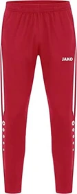 Jako Polyester Power Trainingshose lang rot/weiß (Damen)