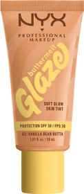 NYX Buttermelt Glaze Soft Glow Skin Tint 02 vanilla bean butta LSF30, 30ml