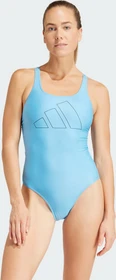 adidas Big Bars Badeanzug blue burst (Damen)