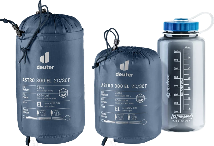Deuter Astro 300 EL Mumienschlafsack marine/ink