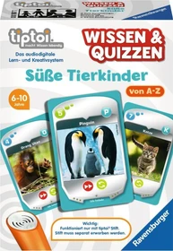 Ravensburger tiptoi Spiel: Wissen & Quizzen: Süße Tierkinder
