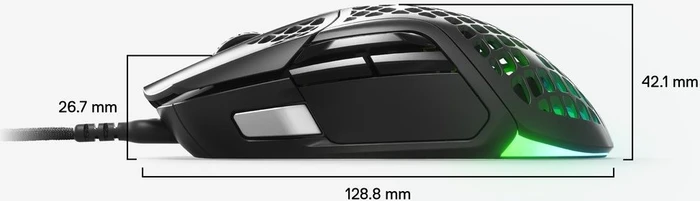 SteelSeries Aerox 5 schwarz, USB