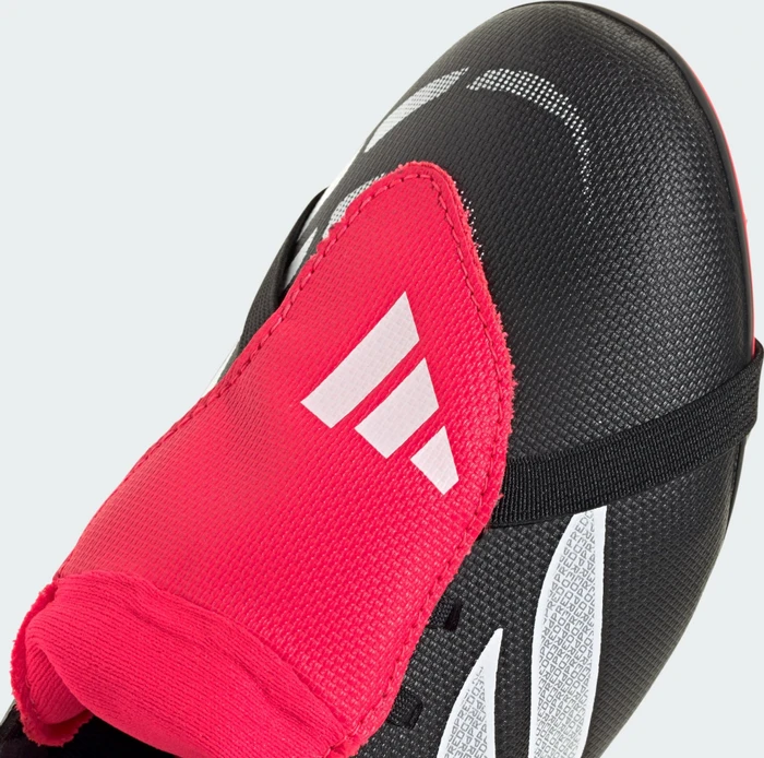 adidas Predator Club Fold-Over Tongue FG/MG core black/cloud white/lucid red (Junior) (KI8895) – Bild 10