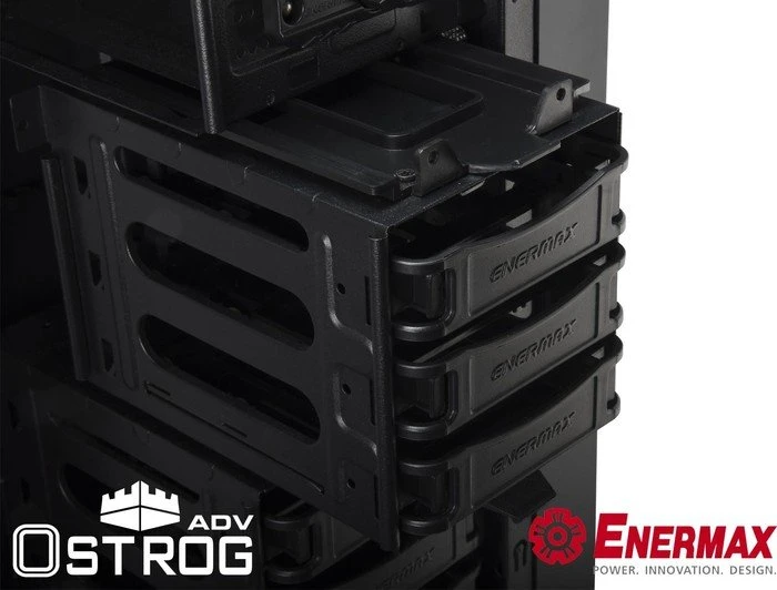 Enermax Ostrog ADV blau, Acrylfenster