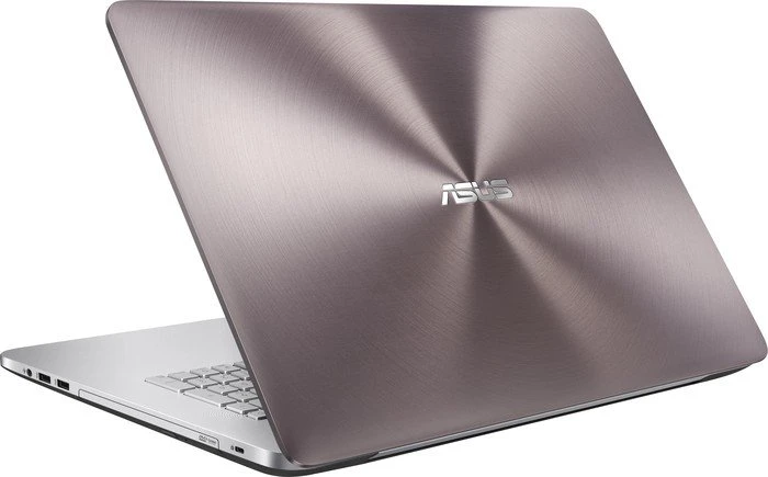 ASUS VivoBook Pro N752VX-GC131T, Warm Grey, Core i7-6700HQ, 8GB RAM, 256GB SSD, 1TB HDD, GeForce GTX 950M, DE