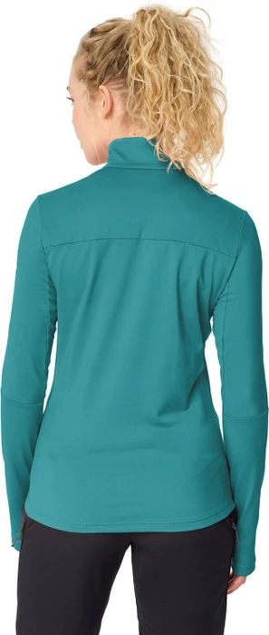 Vaude Livigno Halfzip II Fleece Funktionsshirt langarm fjord green (Damen)