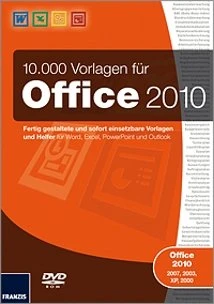 Franzis 10.000 Vorlagen für Office 2010, ESD (deutsch) (PC)