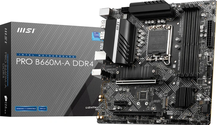 MSI PRO B660M-A DDR4 (Intel 1700)
