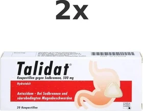 Cheplapharm Talidat Kaupastillen gegen Sodbrennen, 20 Stück